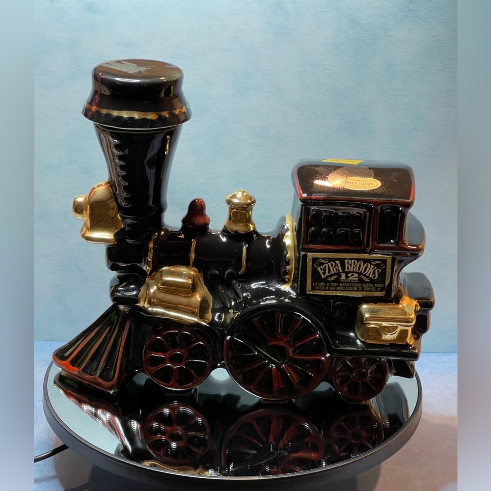 Vintage Ezra Brooks Train Decanter – 1969 – Genuine Heritage China